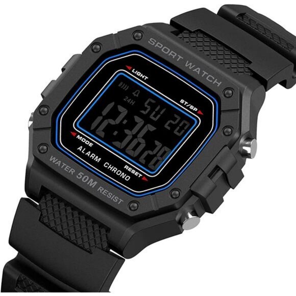 Outdoor Sports Army Multifunction Watch for Men with LED Backlight Stopwatch - Picture 6 of 7